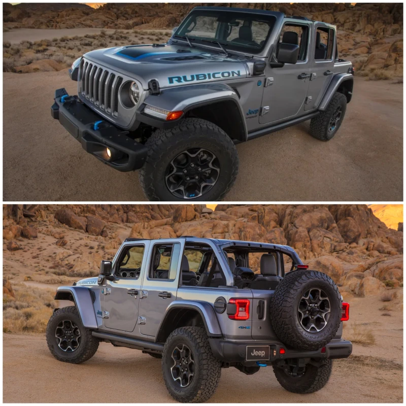 Jeep Wrangler RUBICON 380кс 4XE, снимка 17 - Автомобили и джипове - 47636645