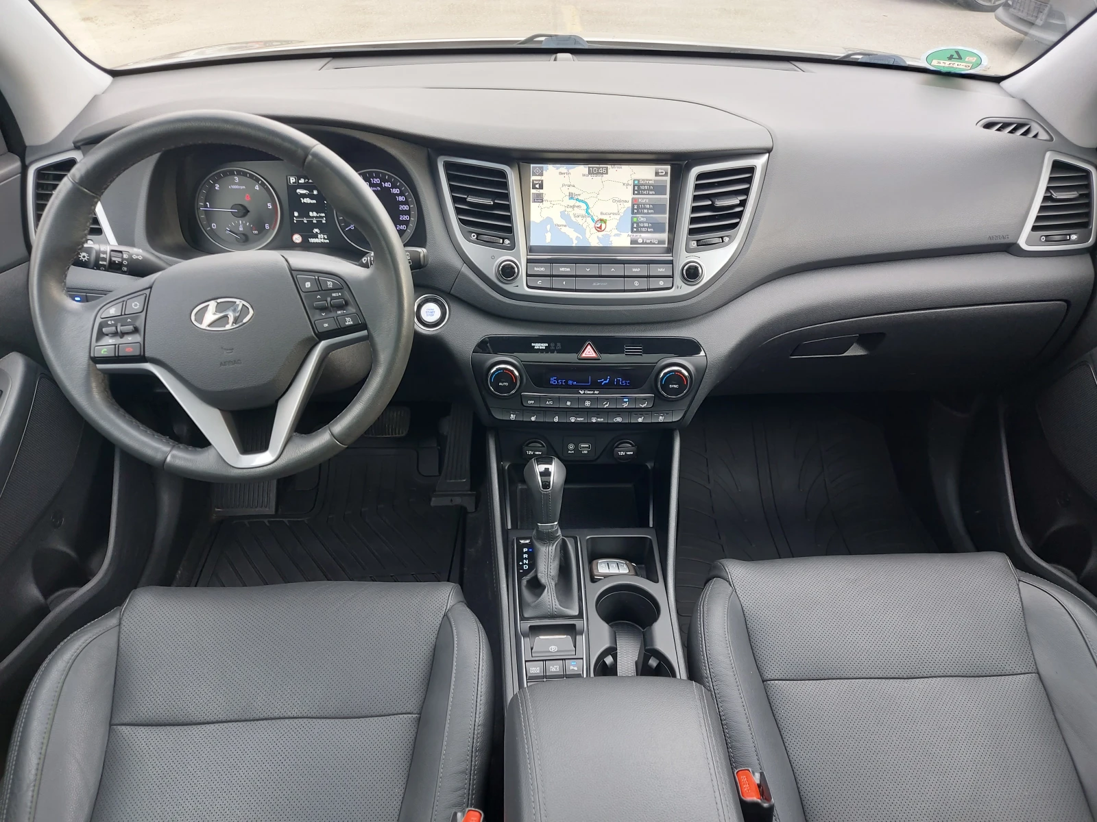 Hyundai Tucson 2.0 CRDI* 4 WD* Автоматик* FULL, FULL EXTRI, снимка 9 - Автомобили и джипове - 56166556