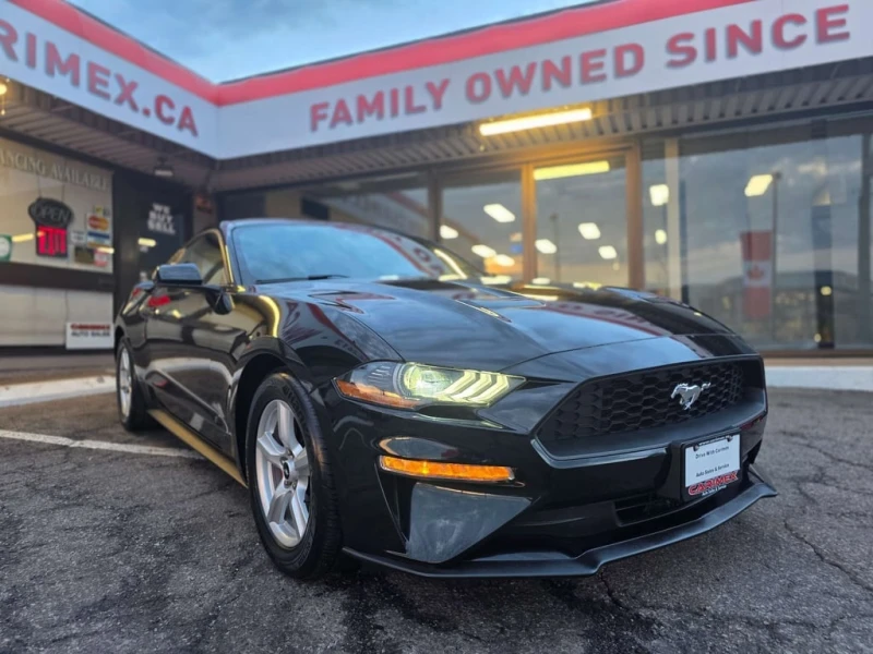 Ford Mustang * I4 Coupe * CARFAX * ЦЕНА ДО БГ, снимка 3 - Автомобили и джипове - 53179527