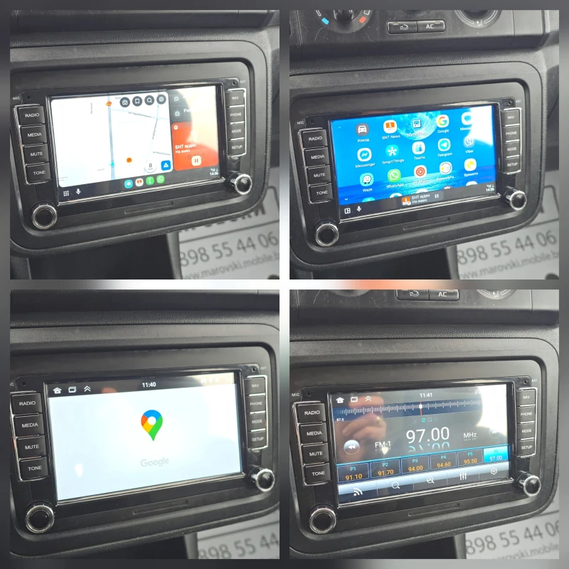 Skoda Roomster 1.2 ГАЗ ИНЖЕКЦИОН/БЕЗЖИЧЕН CAR PLAY/ANDROID AUTO, снимка 9 - Автомобили и джипове - 53447312