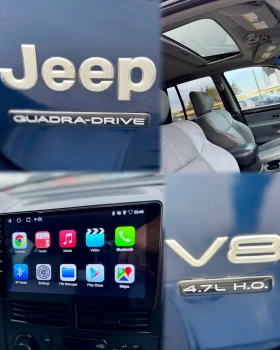 Jeep Grand cherokee 4.7 Overland Facelift HO 258к.с Много Запазен  - 15999 лв. / 8180.16 € - 79463557 15