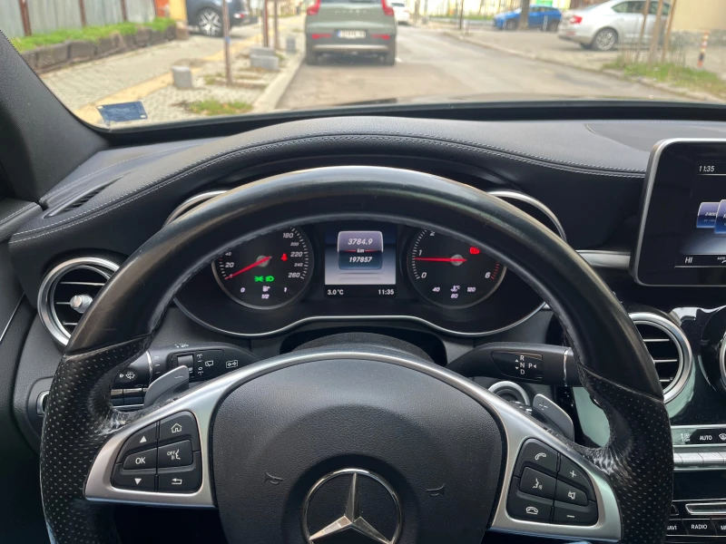 Mercedes-Benz C 220 AMG Full 4x4 C220d 360k, снимка 14 - Автомобили и джипове - 48343565