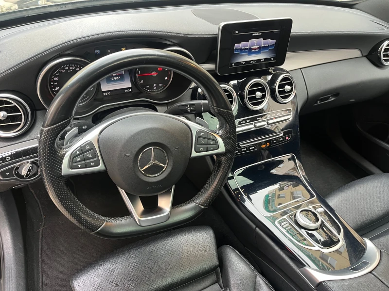 Mercedes-Benz C 220 AMG Full 4x4 C220d 360k, снимка 10 - Автомобили и джипове - 48343565