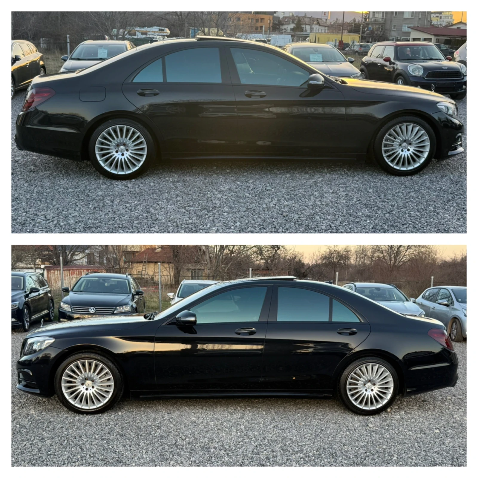 Mercedes-Benz S 500 4MATIC/designo/360/Burmester/Full Led/Панорама/EU6, снимка 4 - Автомобили и джипове - 53803204