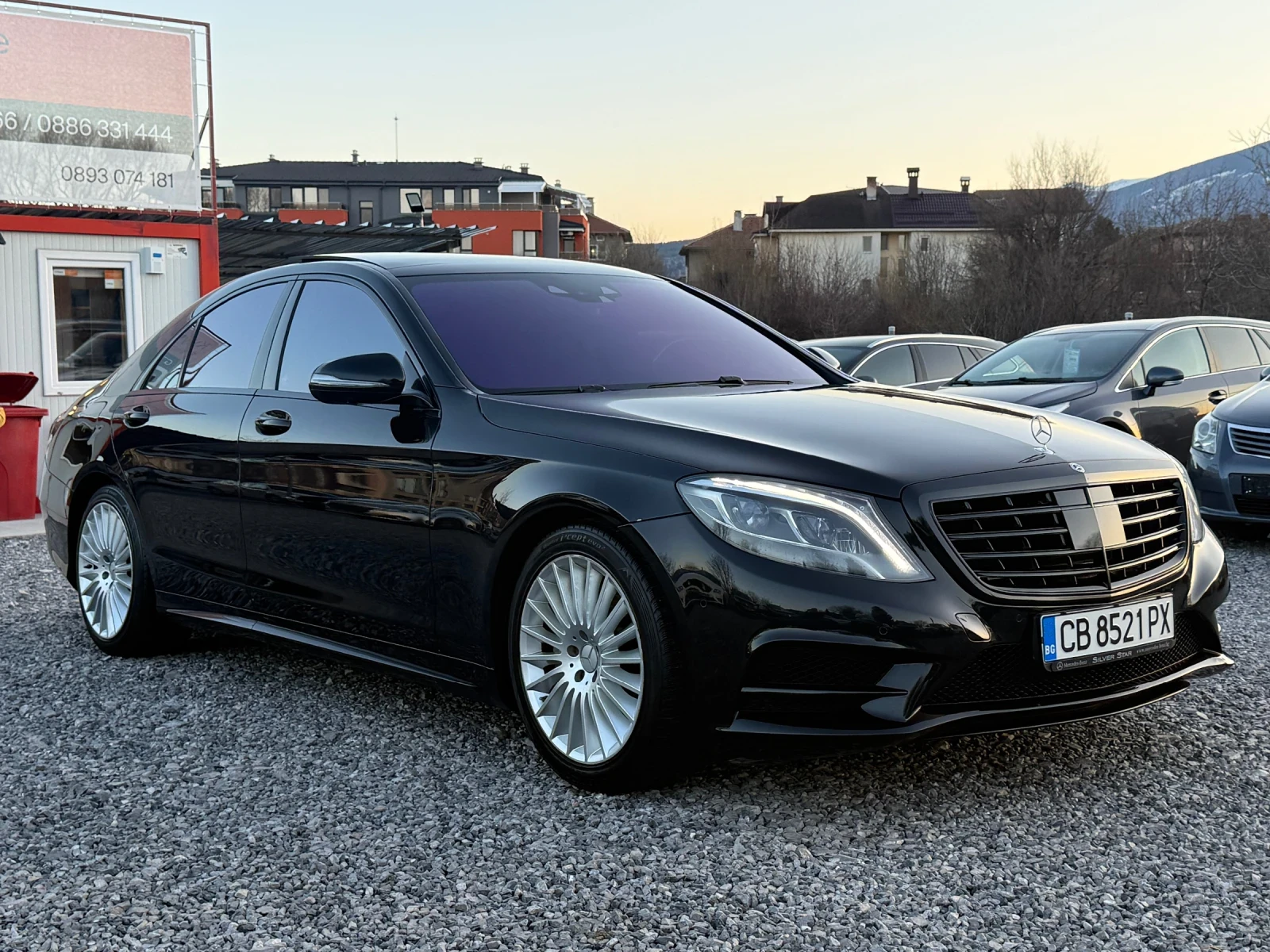Mercedes-Benz S 500 4MATIC/designo/360/Burmester/Full Led/Панорама/EU6, снимка 3 - Автомобили и джипове - 53803204