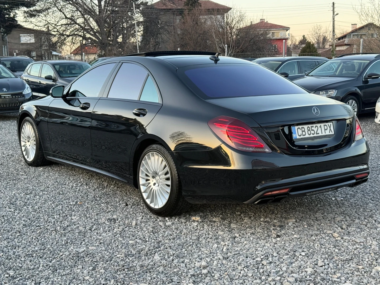 Mercedes-Benz S 500 4MATIC/designo/360/Burmester/Full Led/Панорама/EU6, снимка 5 - Автомобили и джипове - 53803204