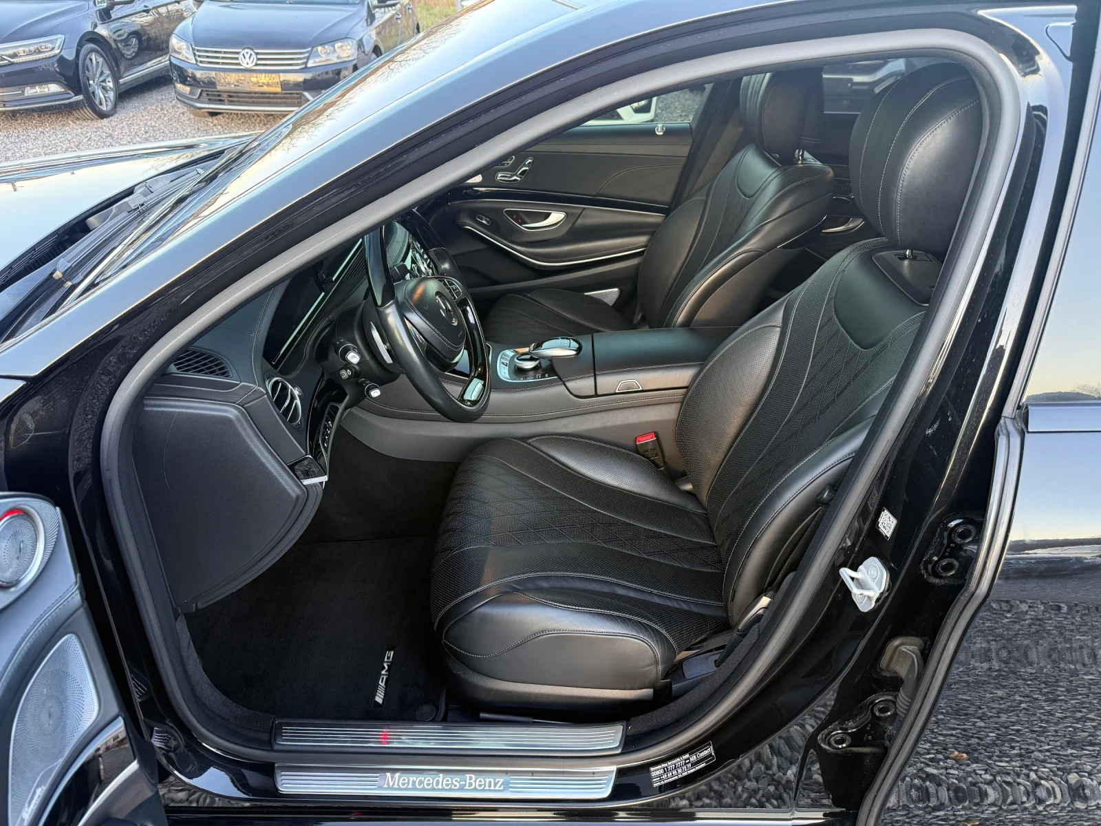 Mercedes-Benz S 500 4MATIC/designo/360/Burmester/Full Led/Панорама/EU6, снимка 10 - Автомобили и джипове - 53803204