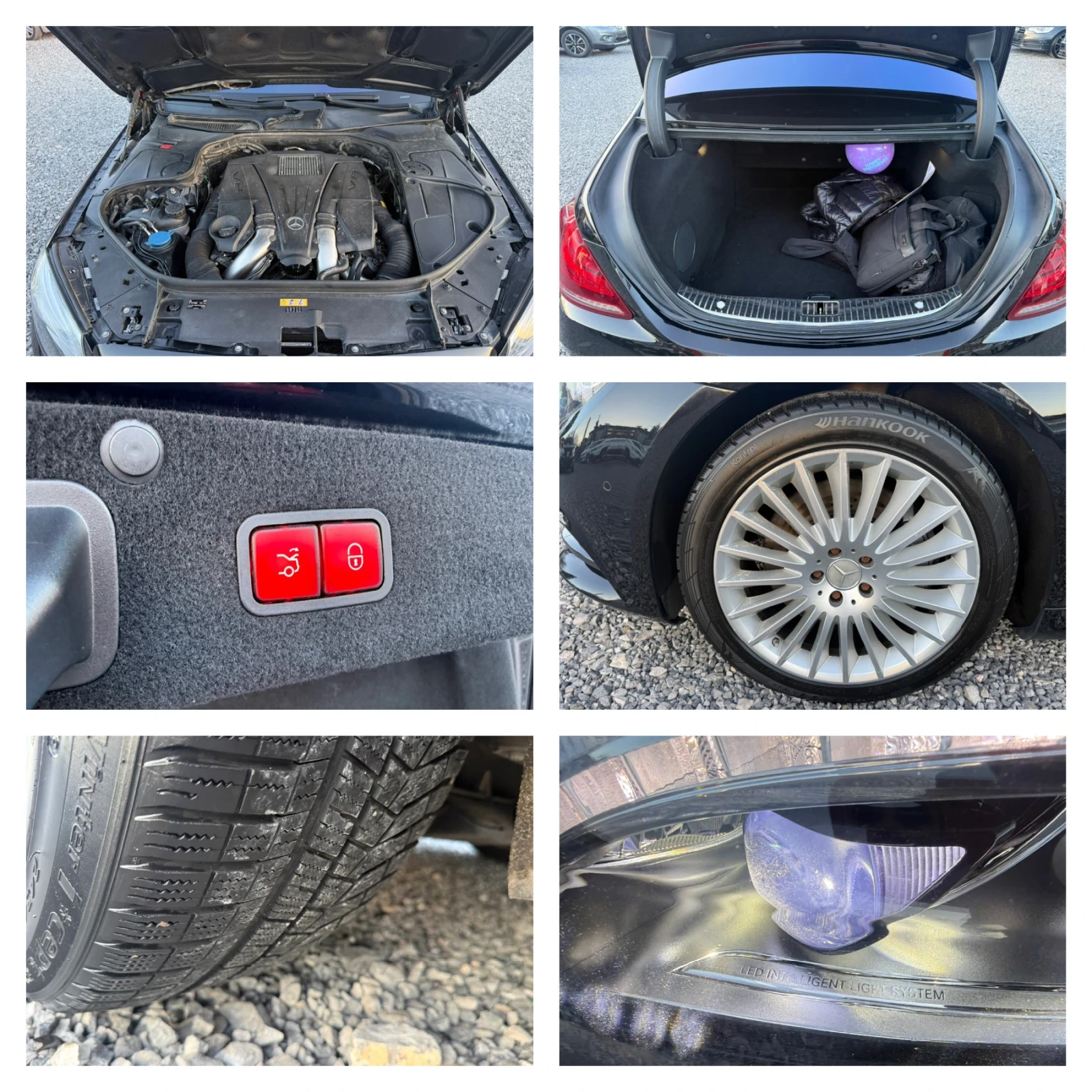 Mercedes-Benz S 500 4MATIC/designo/360/Burmester/Full Led/Панорама/EU6, снимка 17 - Автомобили и джипове - 53803204