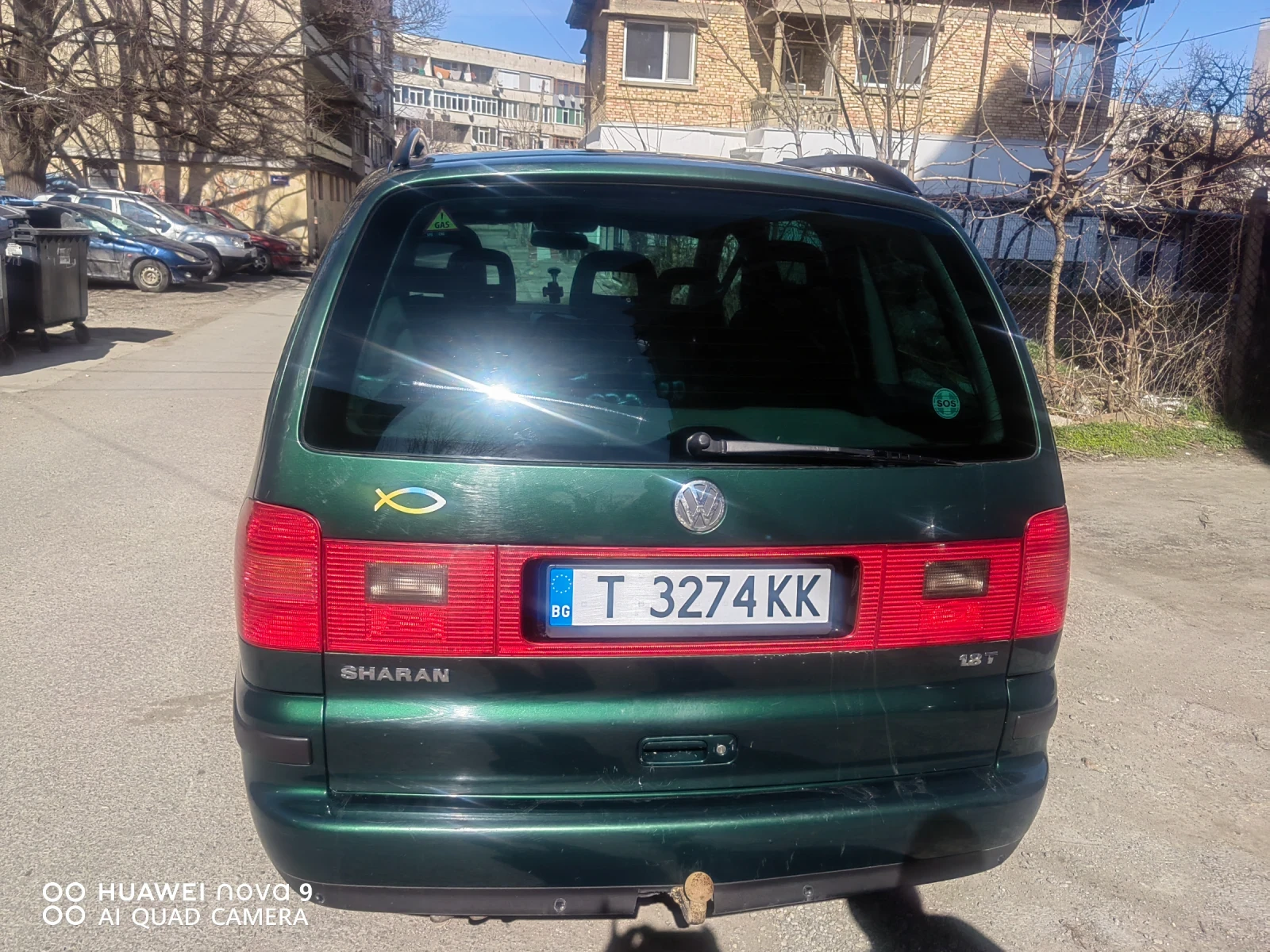 VW Sharan 1.8 турбо, снимка 14 - Автомобили и джипове - 53814555