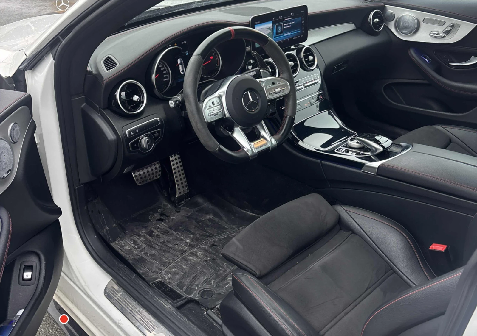 Mercedes-Benz C 43 AMG КОжа* Подгрев* Обдухване* Кейлес* Blind Sp, снимка 5 - Автомобили и джипове - 53880782