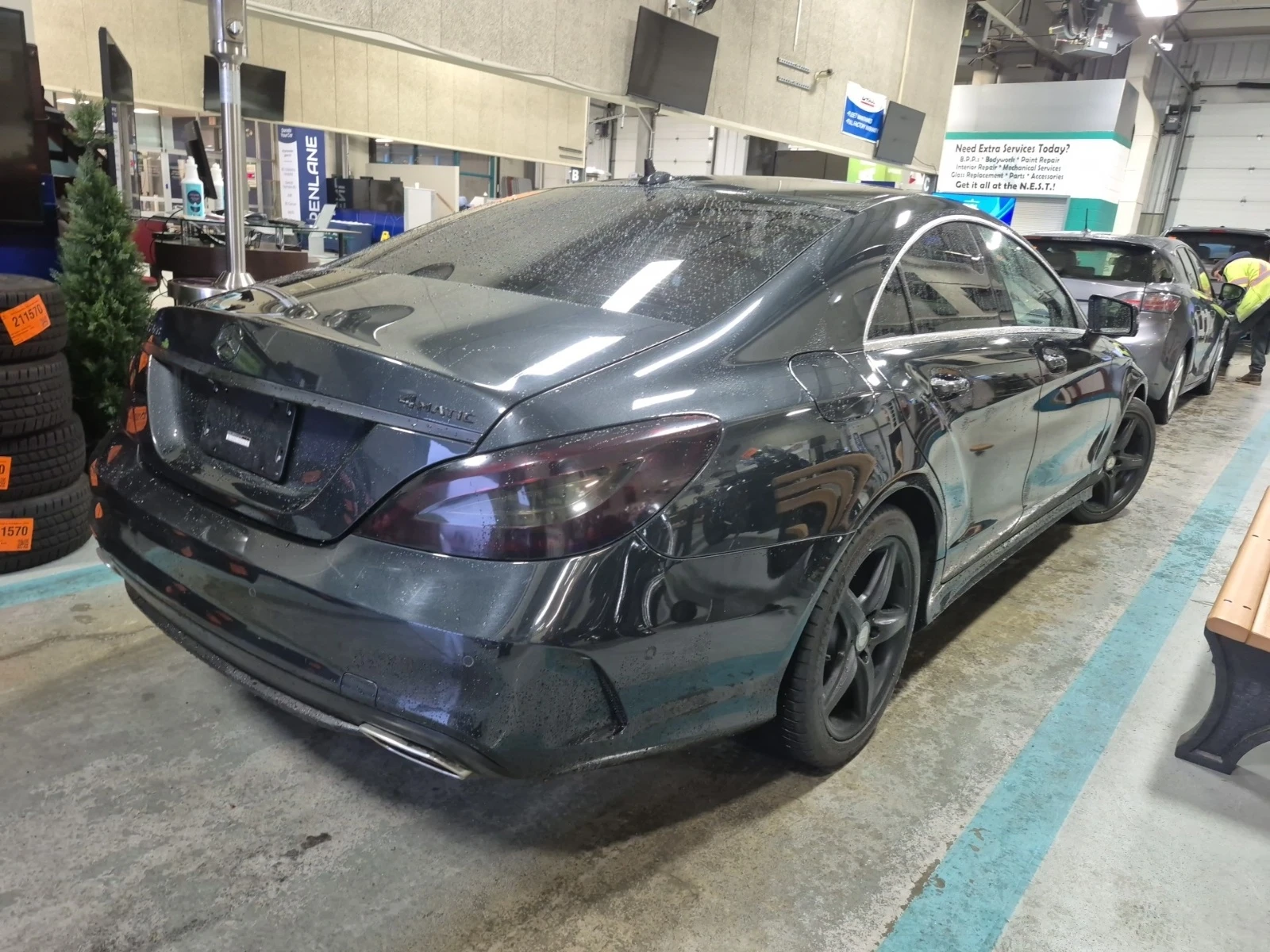 Mercedes-Benz CLS 400 AMG* ОБДУХ* PANO* ПОДГРЕВ* М.ТОЧКА, снимка 4 - Автомобили и джипове - 53893514