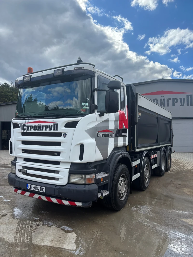 Scania R 480 ГОНДОЛА/РЕВИЗИРАН ДВИГАТЕЛ/КЛИМАТИК, снимка 2 - Камиони - 49911020