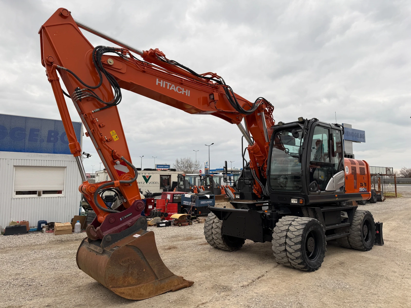 ����� Hitachi ZX 190 W-6 | Mobile.bg � ����������� 4