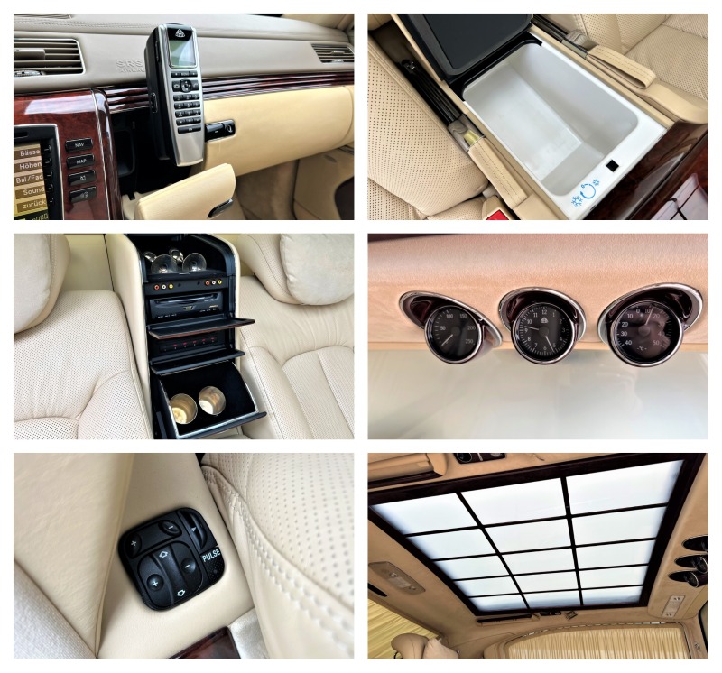 Maybach 62 S/ EXCLUSIV/ PANO/ BOSE/ VIP SEATS/SOFT-CLOSE/ TV/, снимка 17 - Автомобили и джипове - 42258030