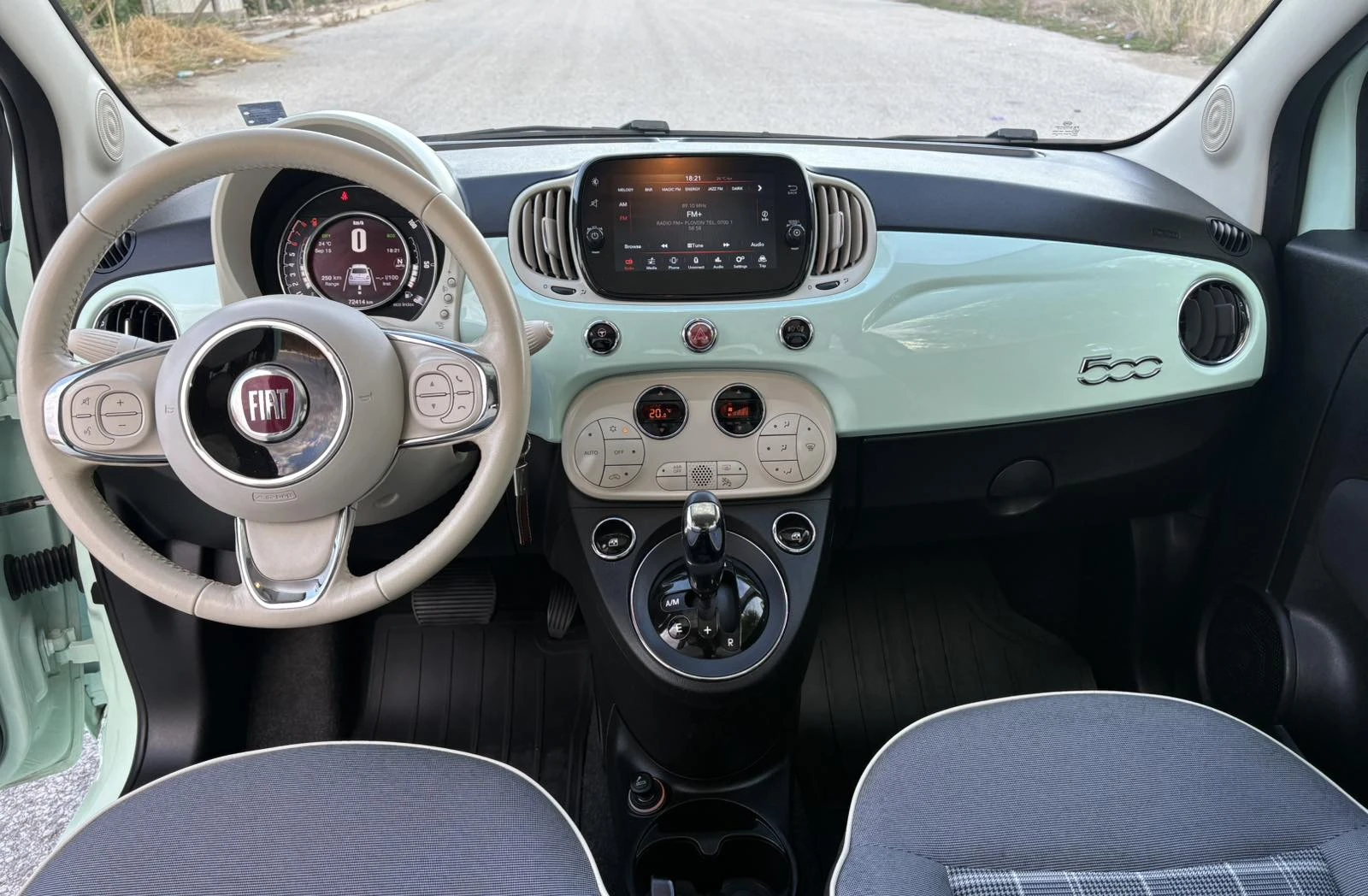 Fiat 500 Lounge, снимка 7 - Автомобили и джипове - 56121246