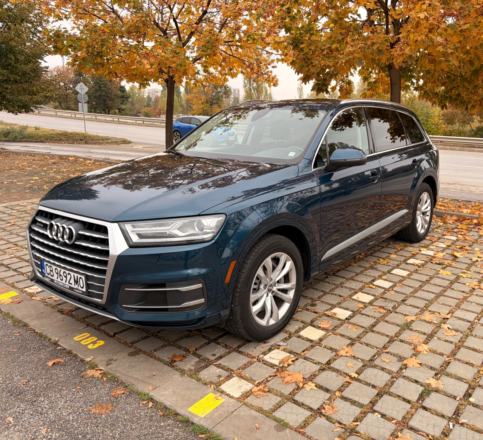 Audi Q7 3.0 TFSI, Galaxy Blue