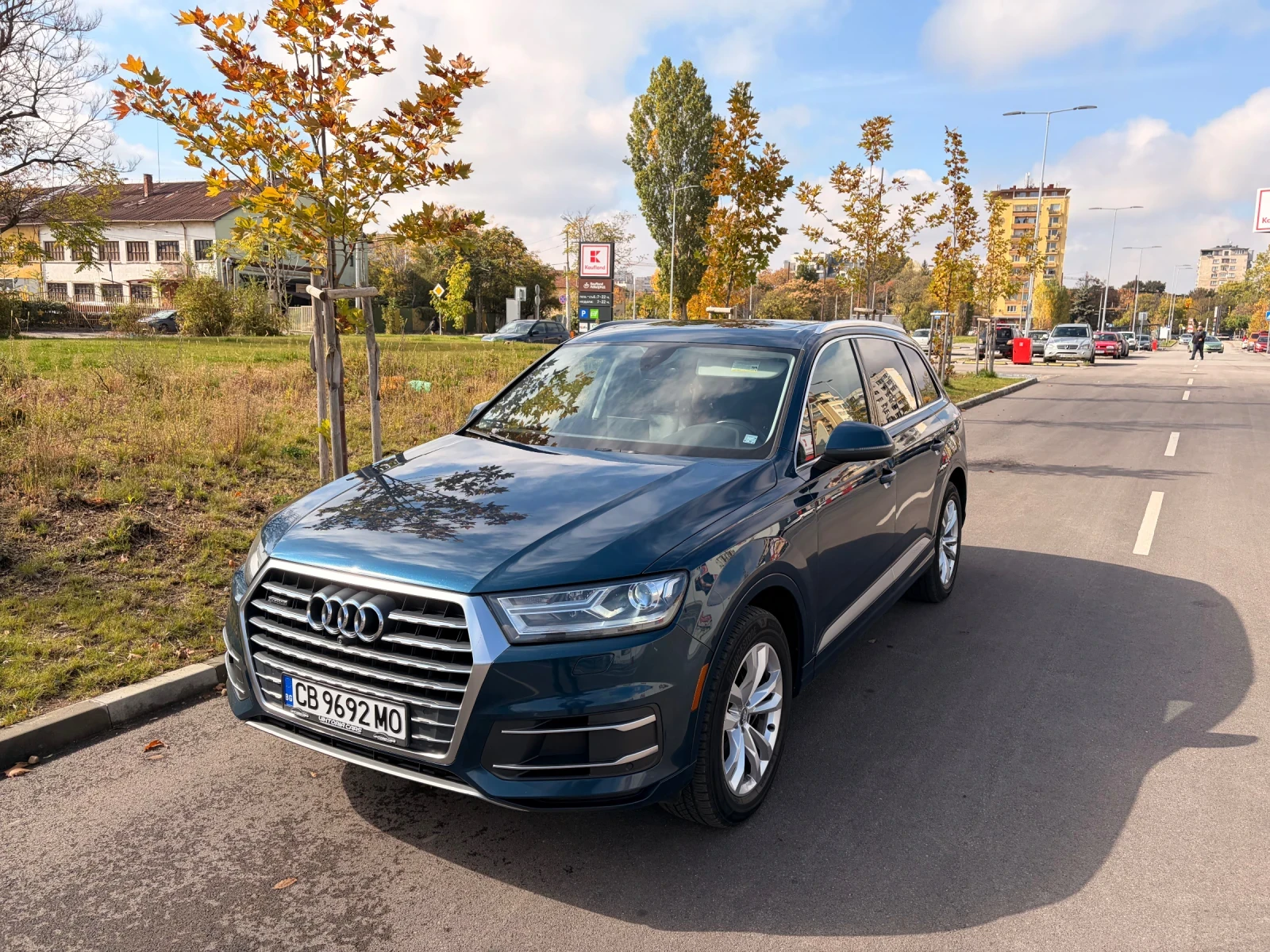 Audi Q7 3.0 TFSI, Galaxy Blue