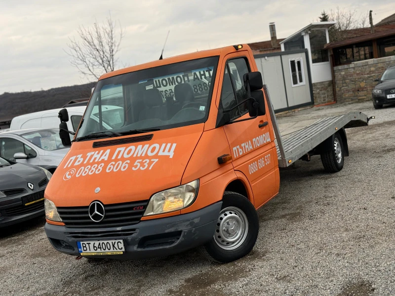 Mercedes-Benz Sprinter 316 316CDI 160кс КЛИМАТИК ЛЕБЕДКА ВЪЗГЛАВНИЦИ , снимка 3 - Бусове и автобуси - 44310149