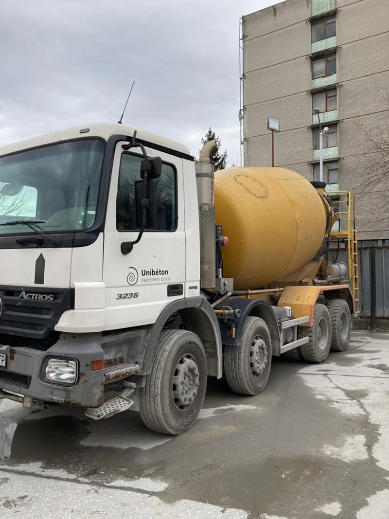 Бетон миксер Mercedes Actros 3236, снимка 1 - Индустриална техника - 32131308