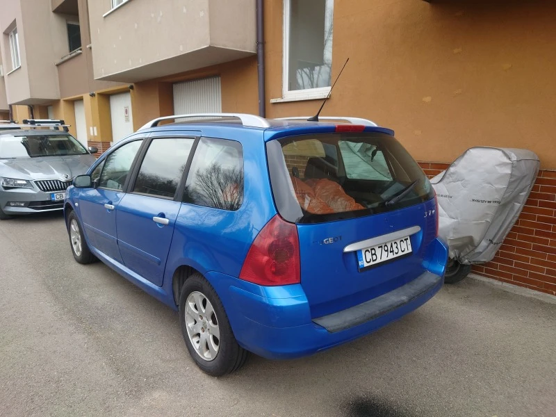 Peugeot 307 2.0 HDI SW, снимка 4 - Автомобили и джипове - 48214112