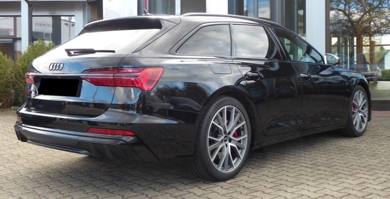 Audi S6 Avant = Exclusive Titan Black Optic= Гаранция, снимка 2 - Автомобили и джипове - 45479557