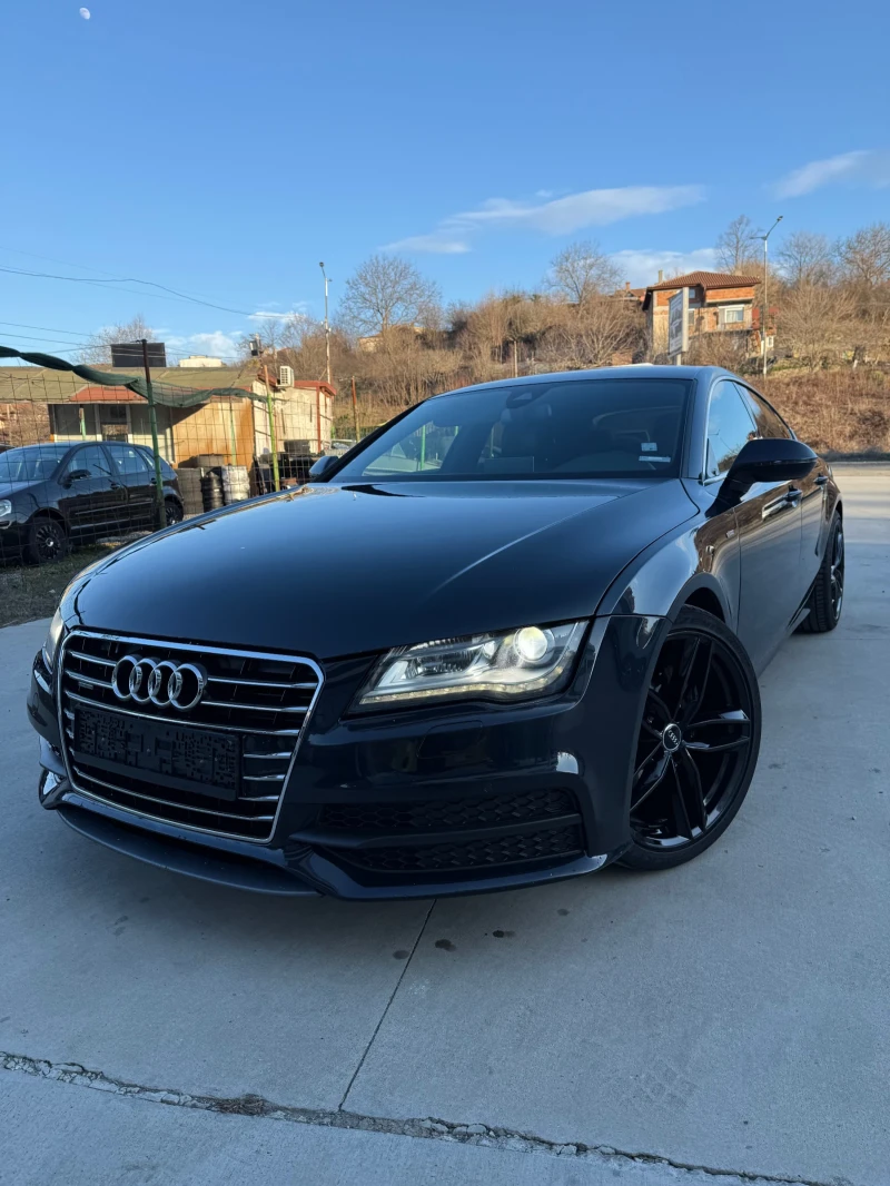 Audi A7 Quattro/3xS-Line/Memory/BOSE/Подгрев на волана, снимка 1 - Автомобили и джипове - 48630642