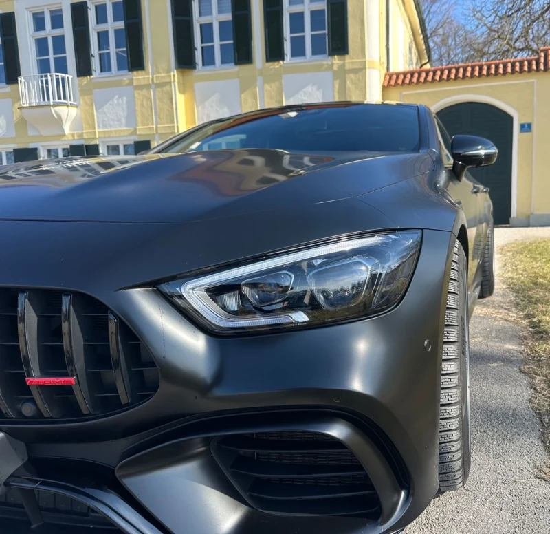 Mercedes-Benz GT 63S SATIN BLACK ТОП СЪСТОЯНИЕ, снимка 3 - Автомобили и джипове - 49473218