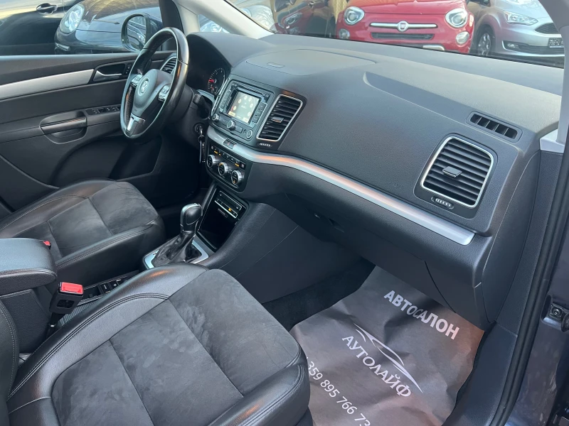 VW Sharan 2.0TDI HIGHLINE DSG 6+ 1 , снимка 10 - Автомобили и джипове - 52629577