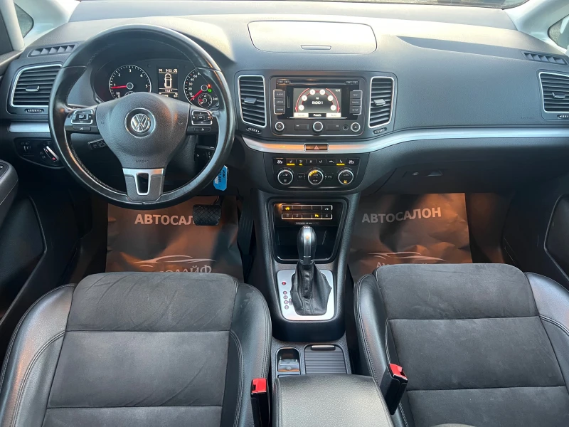 VW Sharan 2.0TDI HIGHLINE DSG 6+ 1 , снимка 8 - Автомобили и джипове - 52629577