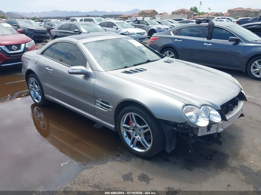 Mercedes-Benz SL 500 HARDTOP/CABRIO/V8/302HP, снимка 4 - Автомобили и джипове - 55413290