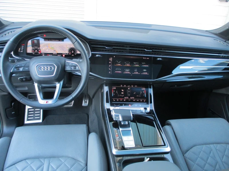 Audi SQ7 4.0TDI/435HP/MASSAGE/PANO/MATRIX/HUD/360/MEMO/799g, снимка 8 - Автомобили и джипове - 53525783