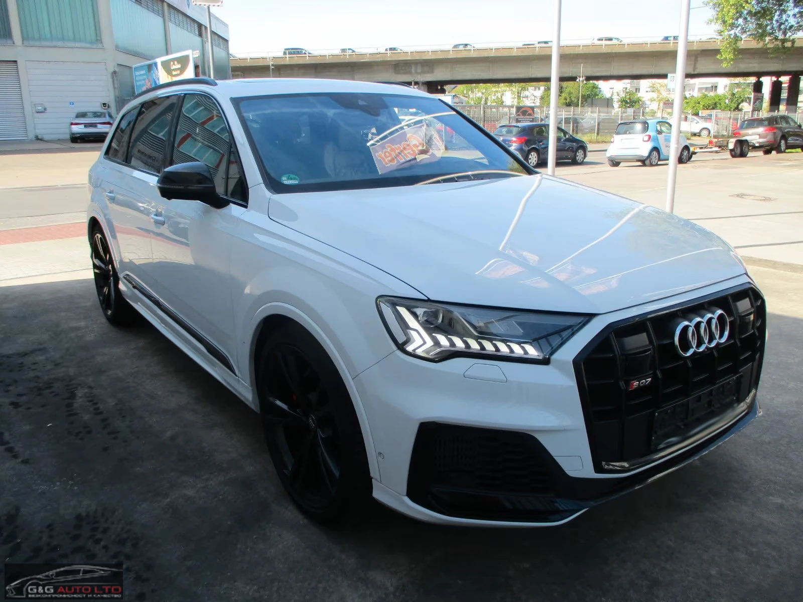 Audi SQ7 4.0TDI/435HP/MASSAGE/PANO/MATRIX/HUD/360/MEMO/799g - изображение 4