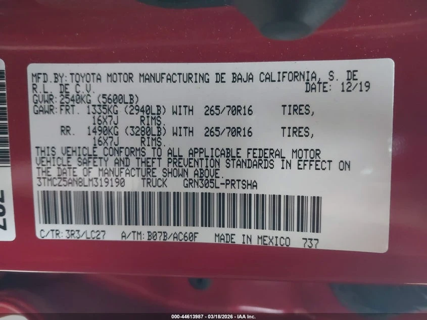 Toyota Tacoma 3.5l Trd Off-Road, снимка 9 - Автомобили и джипове - 54351187