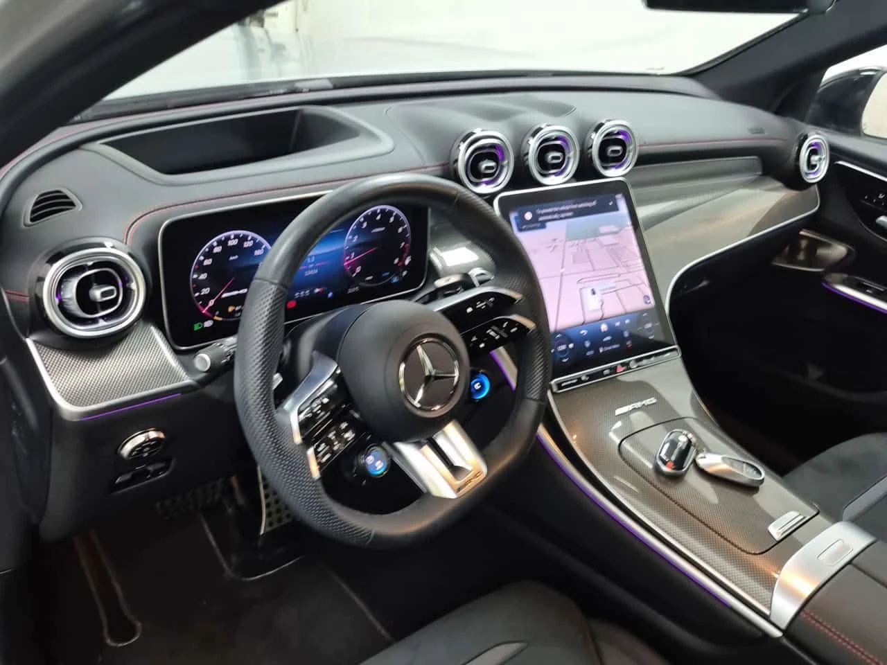 Mercedes-Benz GLC 43 AMG 4MATIC/ДВА КЛЮЧА/ПАНОРАМА/ДИСТРОНИК/HUD, снимка 9 - Автомобили и джипове - 55455899
