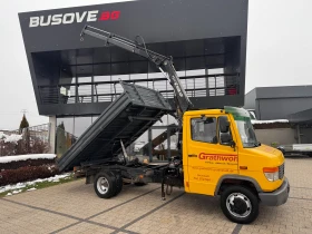 Mercedes-Benz Vario 815d Самосвал + кран Hiab 035-2 3.70м., снимка 2