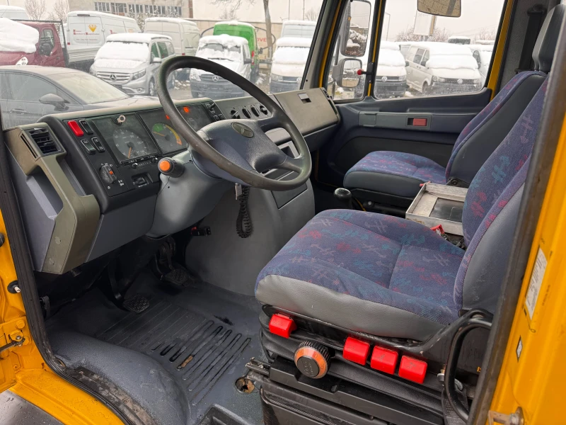 Mercedes-Benz Vario 815d Самосвал + кран Hiab 035-2 3.70м., снимка 15 - Бусове и автобуси - 48693535