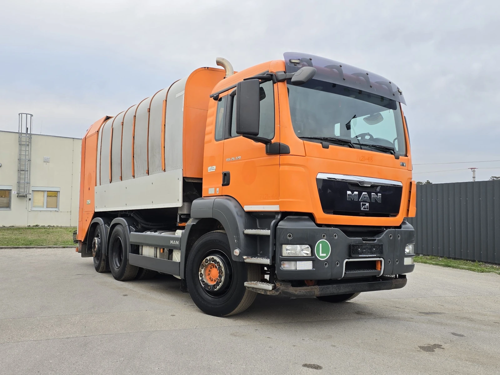 Man Tgs Ротопреса, 6х2, Нов внос, ,    