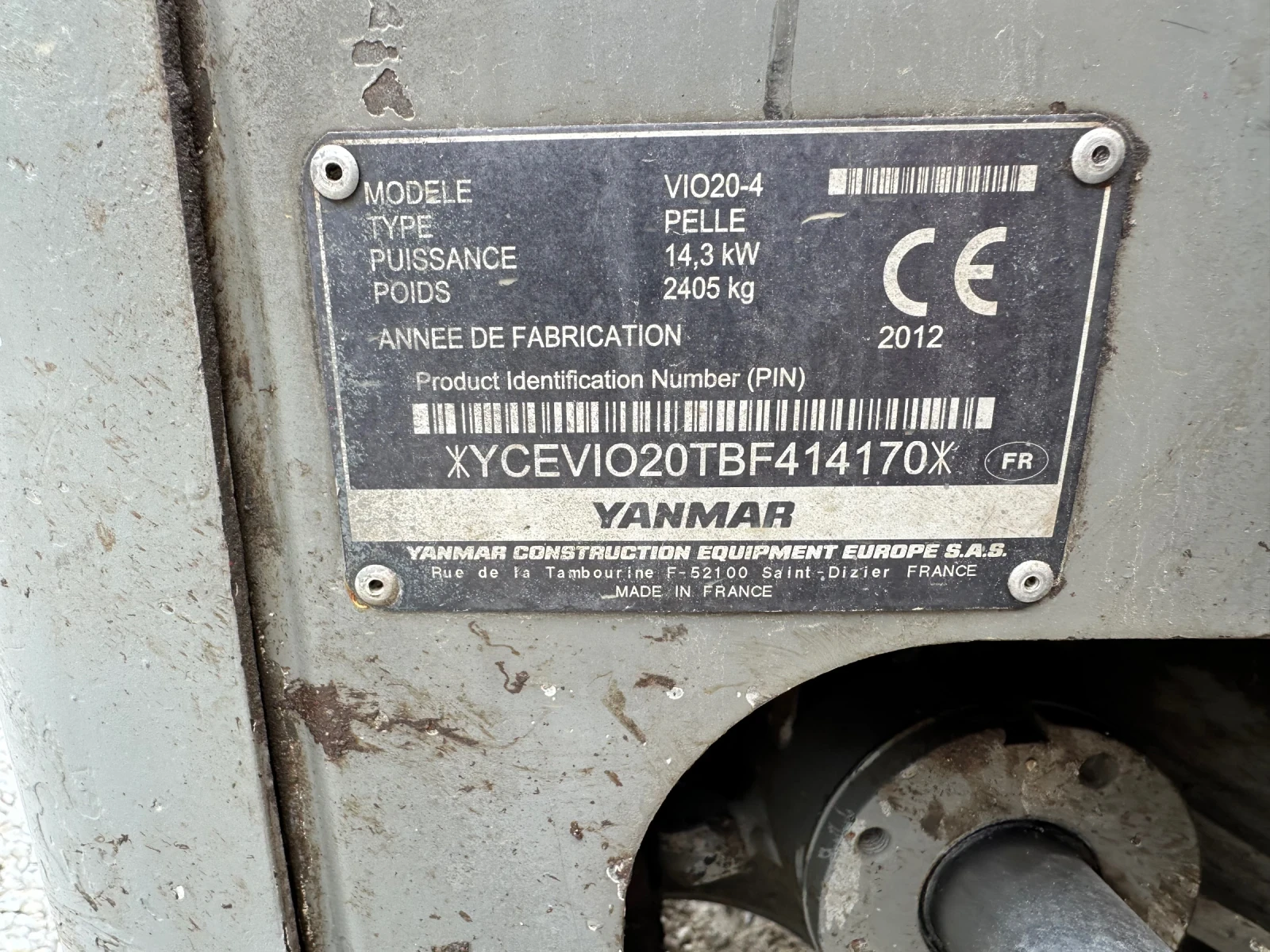  Yanmar Vio -2405 kg | Mobile.bg   12