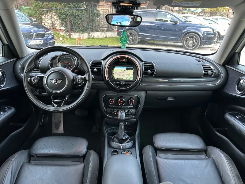 Mini Clubman 2.0D * АВТОМАТ * НАВИГАЦИЯ * КОЖА/РЕКАРО * УНИКАТ, снимка 12 - Автомобили и джипове - 52710103