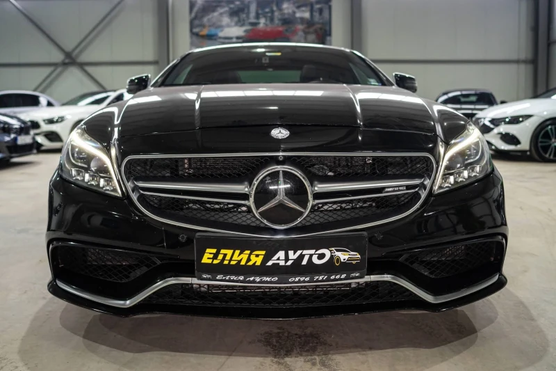 Mercedes-Benz CLS 63 AMG V8 BITURBO FACELIFT DISTRONIC H&K ЛИЗИНГ 100%, снимка 3 - Автомобили и джипове - 53247318