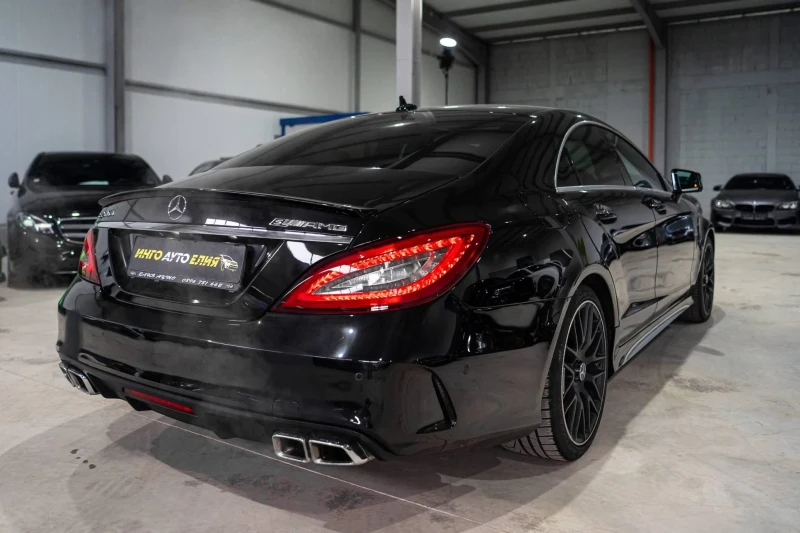 Mercedes-Benz CLS 63 AMG V8 BITURBO FACELIFT DISTRONIC H&K ЛИЗИНГ 100%, снимка 10 - Автомобили и джипове - 53247318