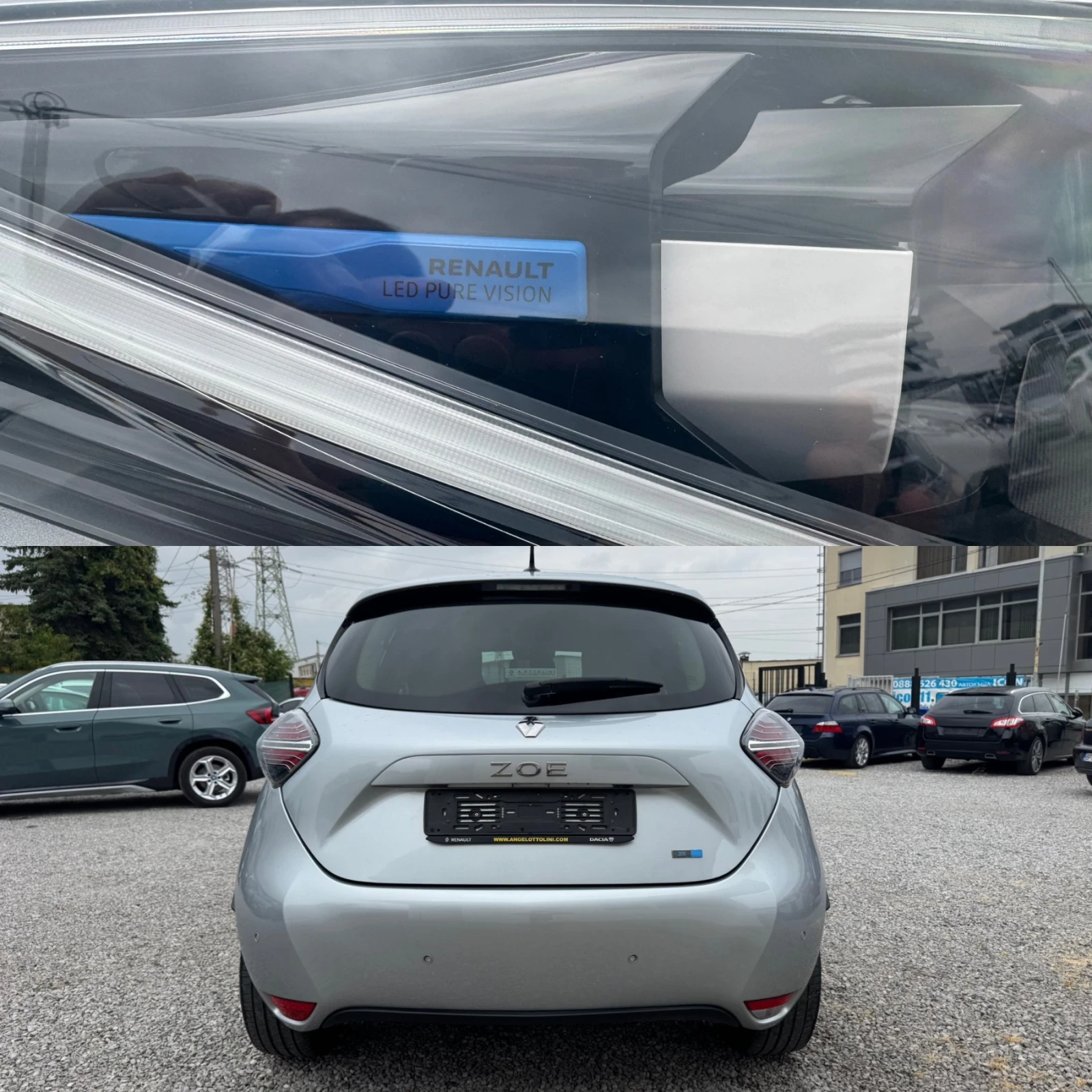 Renault Zoe 400км* 52КВЧ* КОЖА* NAVI* LED* KEYLESS* 6.2022г | Mobile.bg — изображение 17