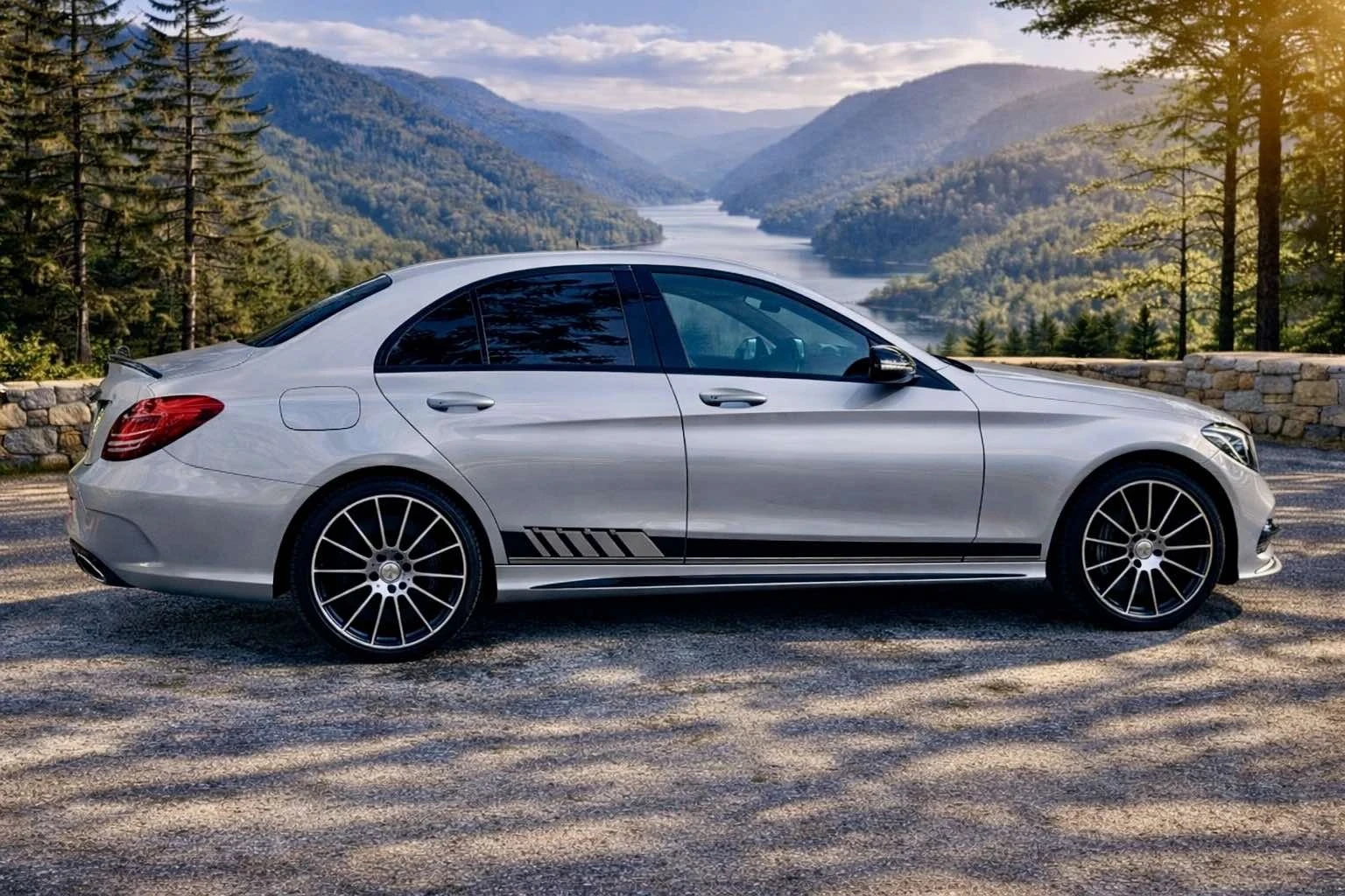 Mercedes-Benz C 300 C300 4matic, снимка 3 - Автомобили и джипове - 54653496