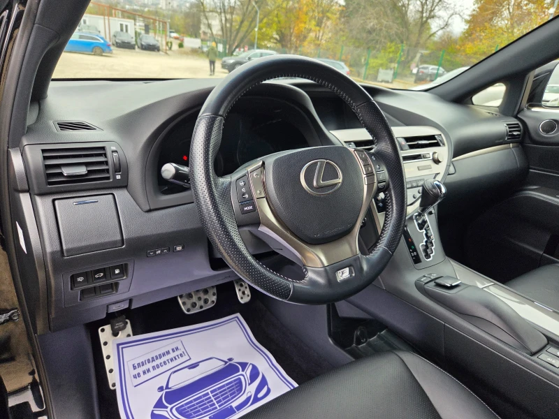 Lexus RX 450h RX450h F-sport Facelift Navi HUD ШВЕЙЦАРИЯ , снимка 8 - Автомобили и джипове - 52452896