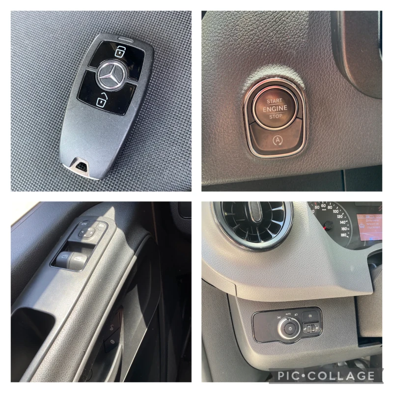 Mercedes-Benz Sprinter 316 KEYLESS СПАЛНА КАБИНА 6 скорости , снимка 17 - Бусове и автобуси - 52655995