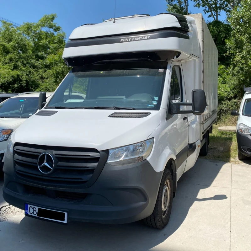 Mercedes-Benz Sprinter 316 KEYLESS СПАЛНА КАБИНА 6 скорости , снимка 3 - Бусове и автобуси - 52655995