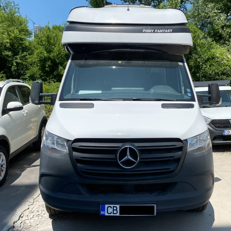 Mercedes-Benz Sprinter 316 KEYLESS СПАЛНА КАБИНА 6 скорости , снимка 2 - Бусове и автобуси - 52655995