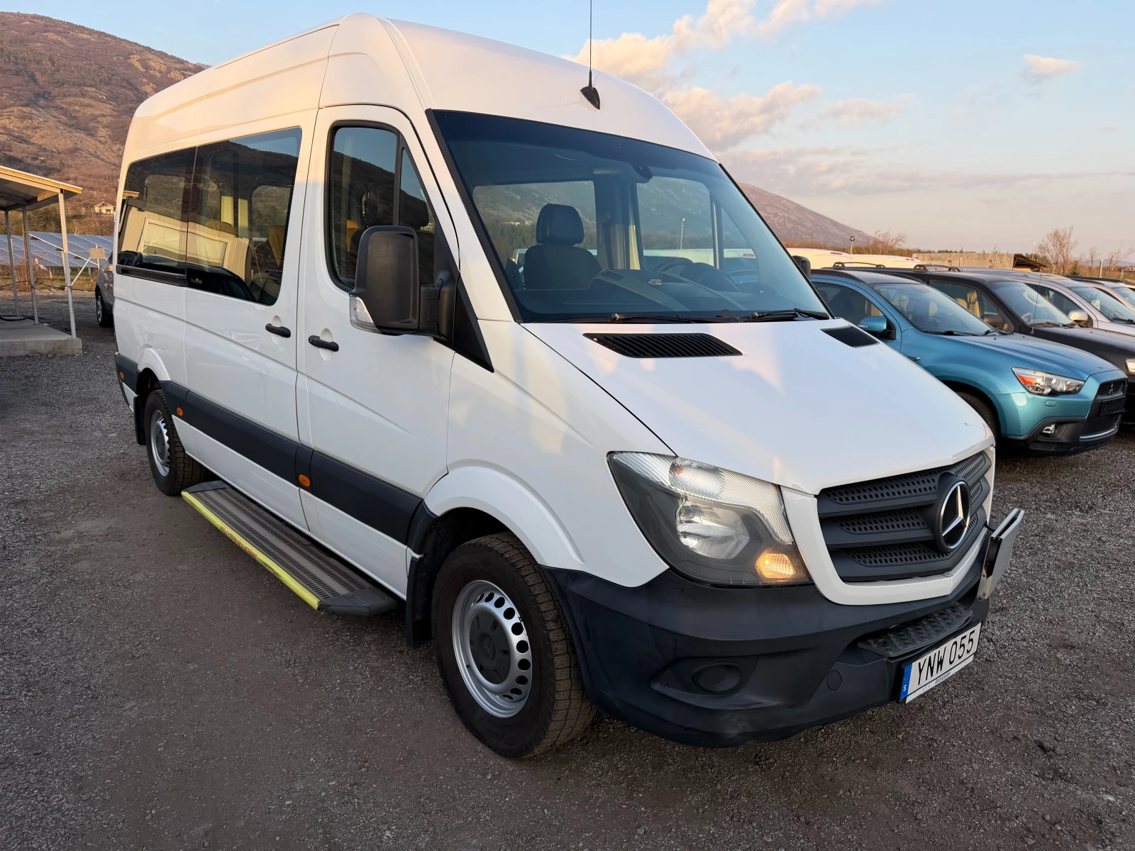 Mercedes-Benz Sprinter 211 8+ 1 ЕВРО 6 КЛИМА ТОП ТОП ТОП, снимка 3 - Бусове и автобуси - 53851712
