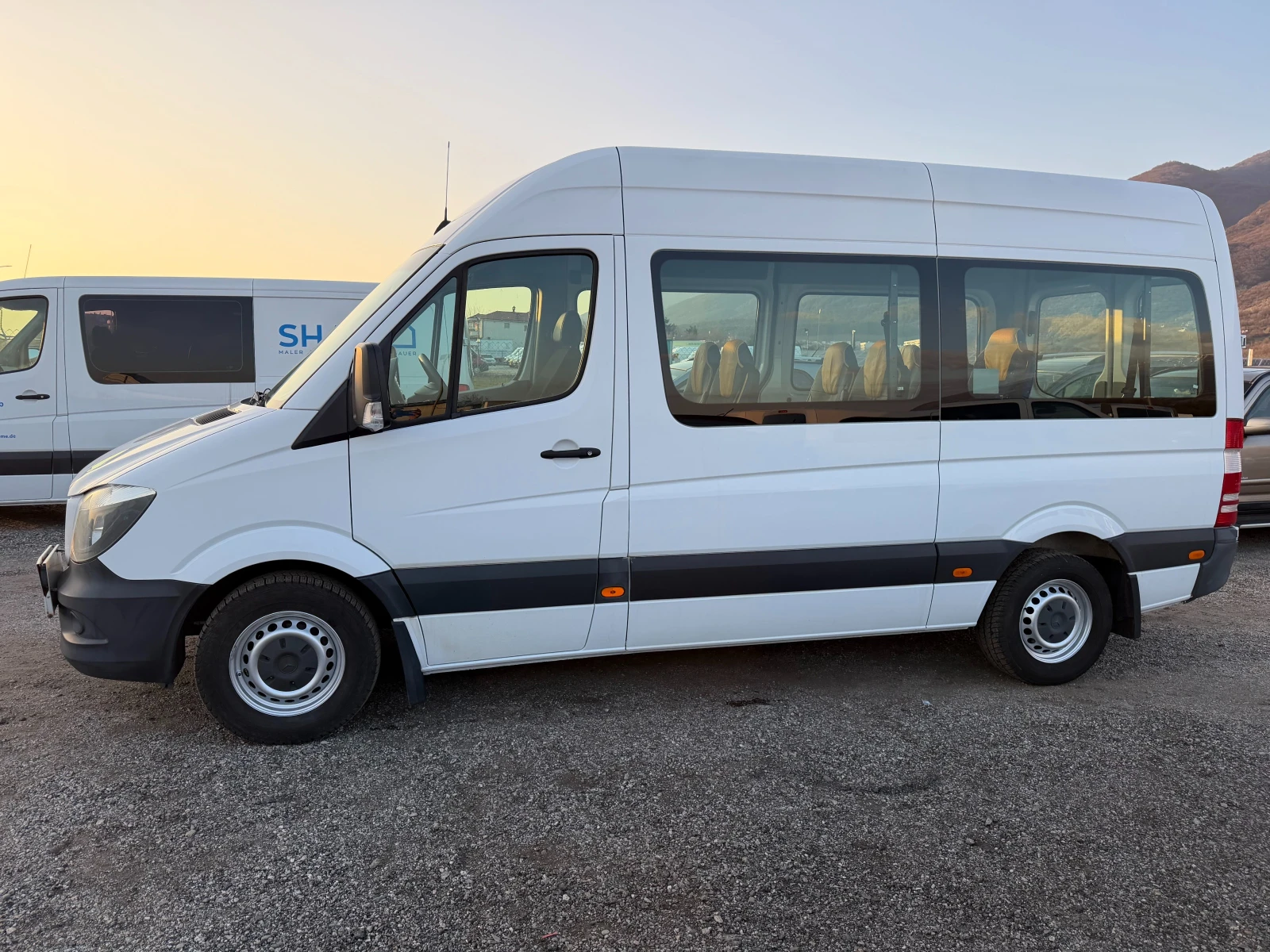 Mercedes-Benz Sprinter 211 8+ 1 ЕВРО 6 КЛИМА ТОП ТОП ТОП, снимка 8 - Бусове и автобуси - 53851712