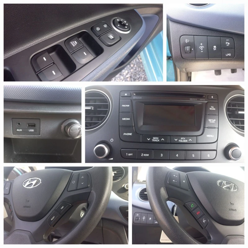 Hyundai I10 1.0 ГАЗ/БЕНЗИН, снимка 17 - Автомобили и джипове - 41896394